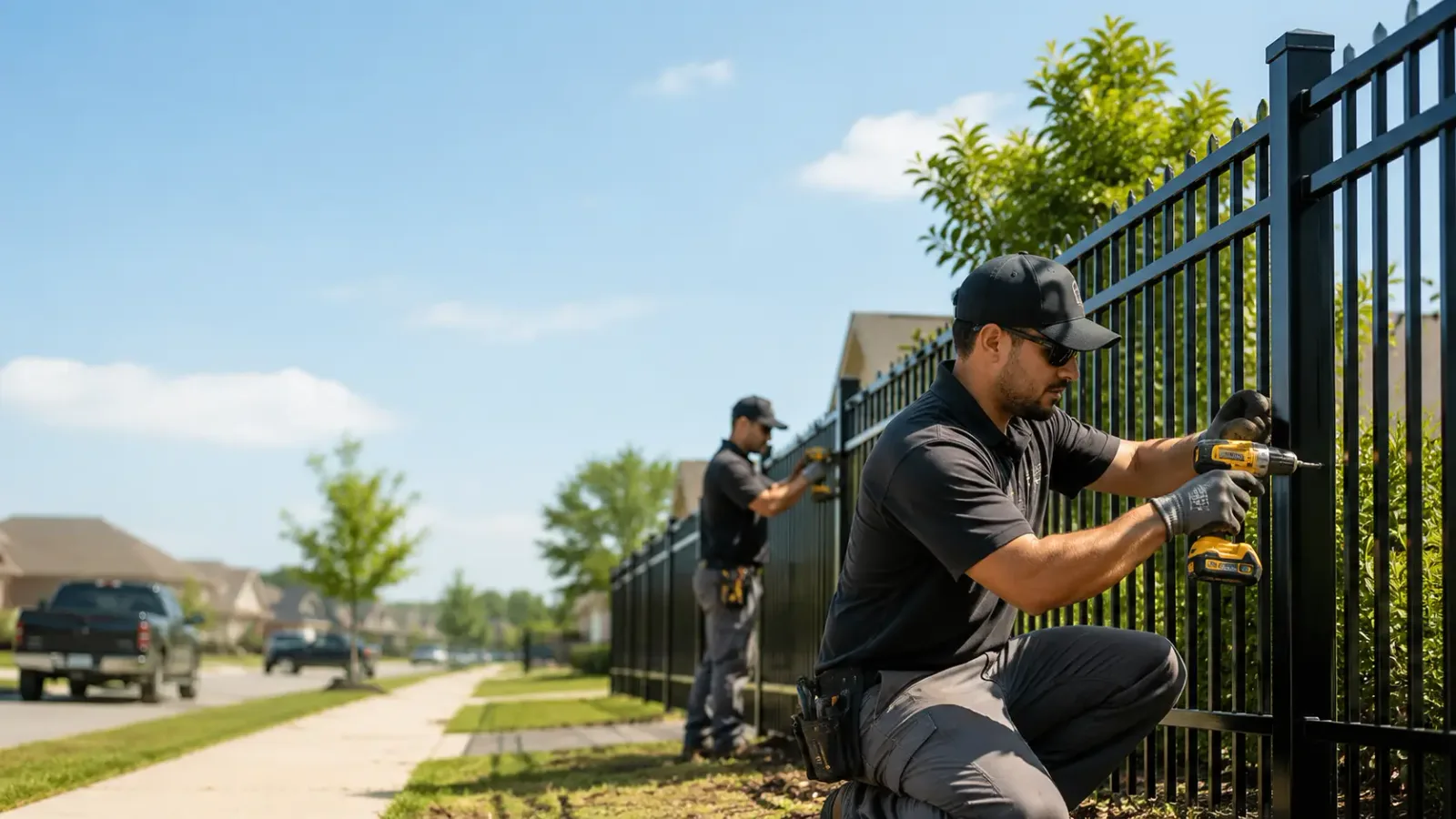 Metal Fence Installation in South Jordan, UT